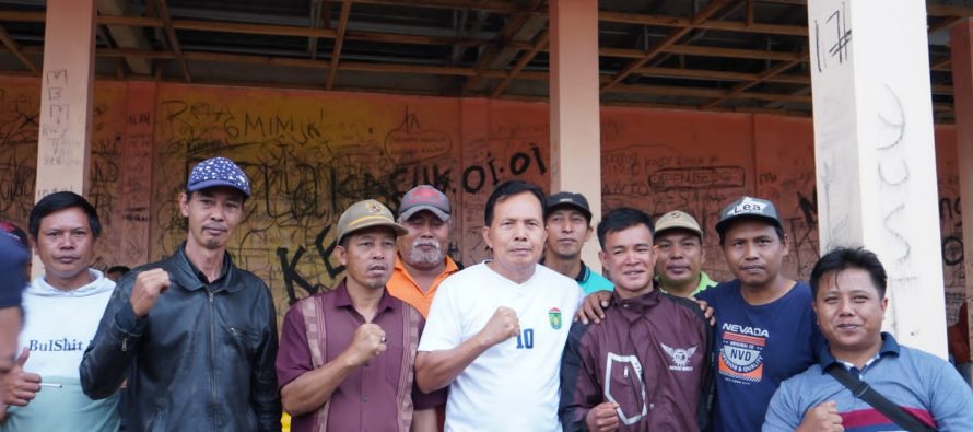 Kedatangan Walikota Prabumulih Ridho Yahya bersama rombongan ke Desa Tanjung Agung Kecamatan Semende Darat Ulu