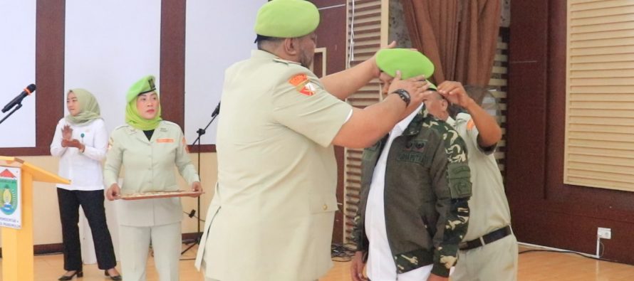 PELANTIKAN PENGURUS PEMUDA PANCA MARGA KOTA PRABUMULIH PERIODE 2022-2027