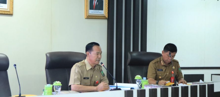 Bapak Elman, ST., MM. Pimpin Rapat Koordinasi dan Supervisi Program Pemberantasan Korupsi Tahun 2023