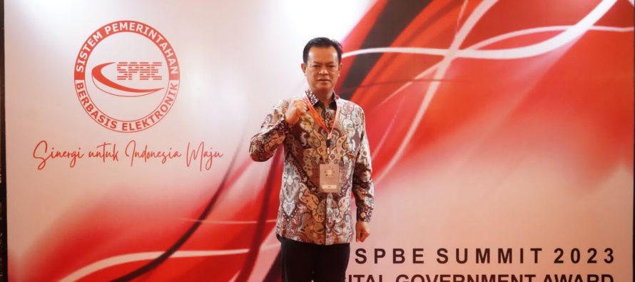 H.Andriansyah Fikri, SH. Wakil Walikota Prabumulih Hadiri Forum Sistem Pemerintah Berbasis Elektronik (SPBE) Sumbit 2023.