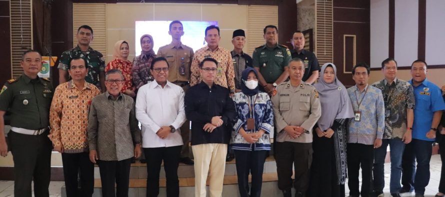 Walikota Kota Prabumulih Bapak Ir. H. Ridho Yahya, MM. Menghadiri Kegiatan  Musyawarah Perencanaan Pembangunan (Musrenbang) Tahun 2024