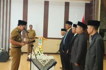 Walikota Prabumulih Ir.H.Ridho Yahya, MM. Melantik Pengurus Badan Amil Zakat Nasional (Baznas) Kota Prabumulih Periode 2023-2028