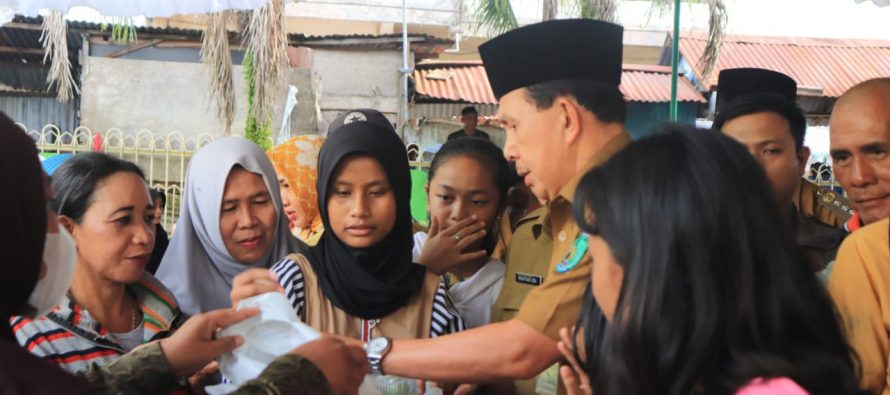 Walikota Prabumulih Membuka Kegiatan Pasar Bedug (Kuliner) Tahun 2023