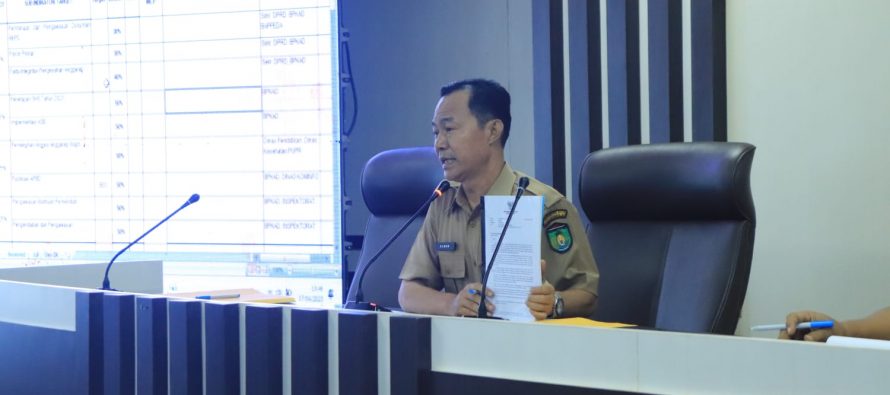 Sekretaris Daerah Kota Prabumulih Pimpin Rapat Rencana Aksi Koordinasi dan Supervisi Program Pemberantasan Korupsi Terintegrasi Tahun 2023