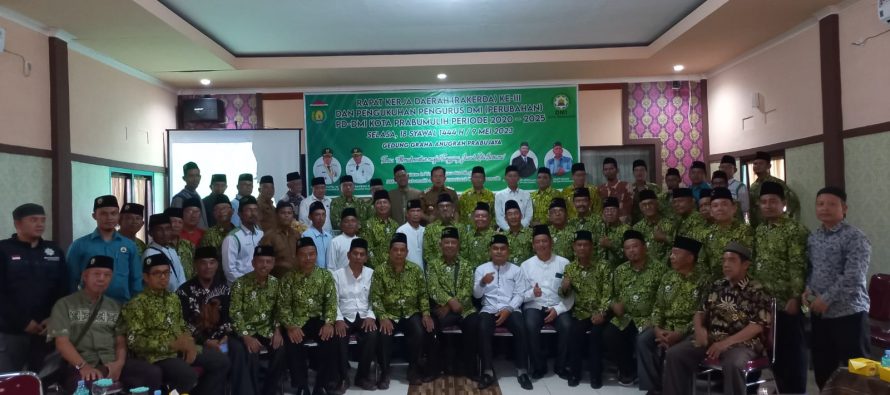 Rapat Kerja Daerah (RAKERDA) Ke-III dan Pengukuhan Pengurus DMI (Perubahan) Kota Prabumulih Periode 2020-2025