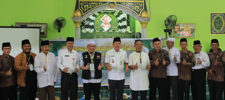 Pembukaan Bimbingan Manasik Haji Bagi Jemaah Haji Reguler Tingkat kota Prabumulih Tahun 1444 H/2023 M