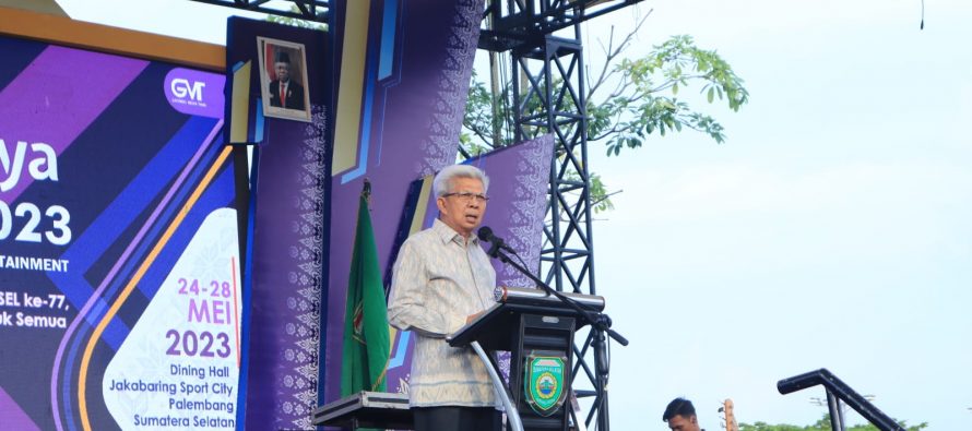 Wakil Gubernur Sumatera Selatan Resmi Menutup Kegiatan Sriwijaya Expo 2023