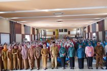 Bapak Aris Priadi M.Si Menghadiri dan Membuka Secara Resmi Kegiatan Pertemuan Koordinasi Pokjanal Posyandu TK Kota Prabumulih