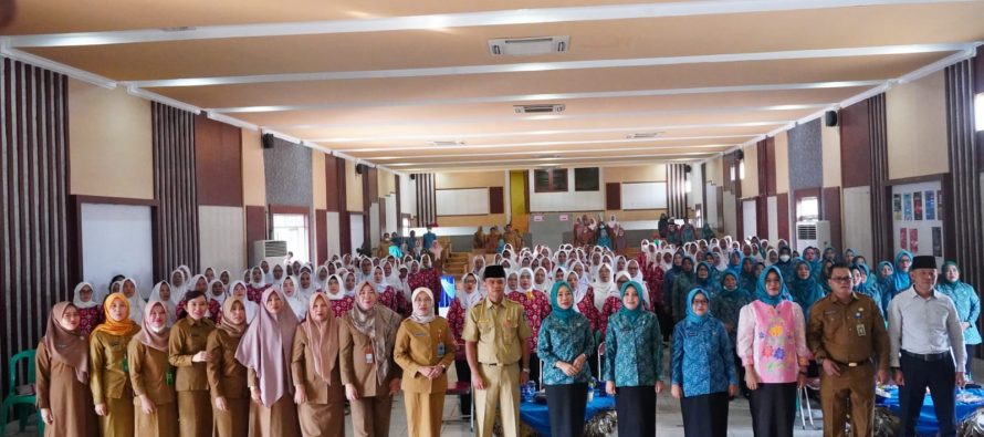 Bapak Aris Priadi M.Si Menghadiri dan Membuka Secara Resmi Kegiatan Pertemuan Koordinasi Pokjanal Posyandu TK Kota Prabumulih