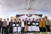 Bapak Mulyadi Karoman, S.Pd. Wakili Walikota Prabumulih Menghadiri Acara Perpisahan Angkatan Pertama Pondok Pesantren Al-Madina Al Islami Kota Prabumulih