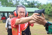 Bapak Drs. Amilton Menghadiri Kegiatan Perlombaan Menembak yang Diadakan di Lapangan Tembak Batalyon Zipur 2/SG Kota Prabumulih
