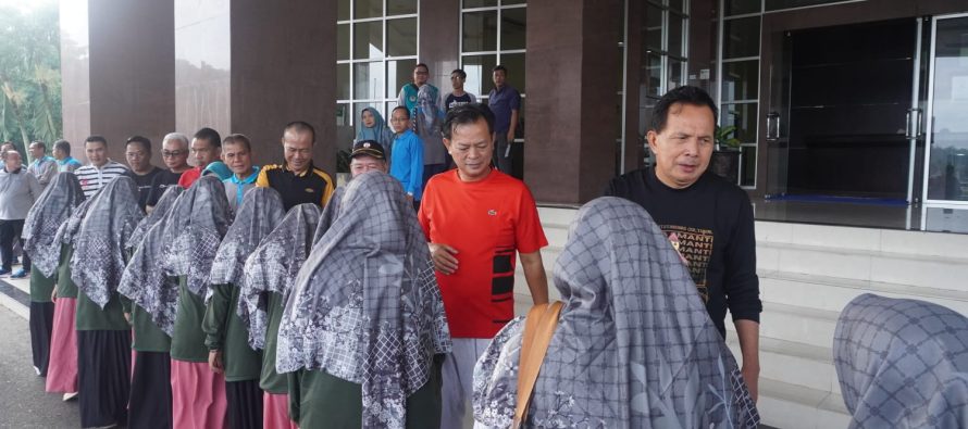 KEBERANGKATAN KONTINGEN  JAMBORE LKSA-PSAA KOTA PRABUMULIH 2023.