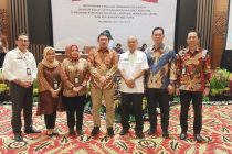 Asisten I Setda Kota Prabumulih Hadiri Acara Monitoring Evaluasi Penganggaran Jaminan Sosial Ketenagakerjaan di Provinsi Sumatera Selatan