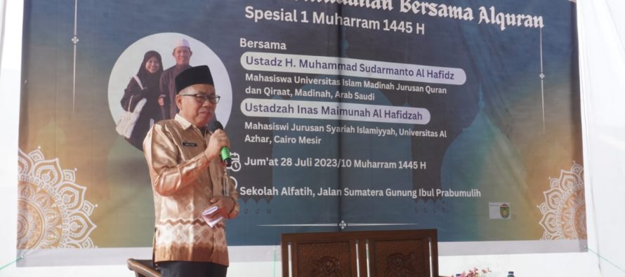 TABLIGH AKBAR DI SEKOLAH AL-FATIH UNTUK MEMPERINGATI 1 MUHARRAM 1445 H.