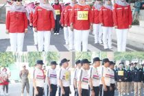 LOMBA GERAK JALAN UNTUK UMUM DALAM RANGKA PERINGATAN HUT RI KE-78 DI KOTA PRABUMULIH