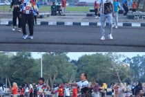KEGIATAN SENAM JUM’AT PAGI BERSAMA DI LINGKUP PEMERINTAH KOTA PRABUMULIH