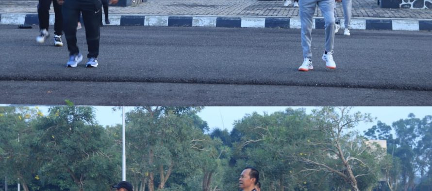 KEGIATAN SENAM JUM’AT PAGI BERSAMA DI LINGKUP PEMERINTAH KOTA PRABUMULIH