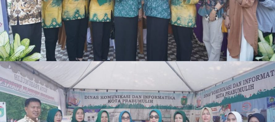 PEMBUKAAN PAMERAN PRABUMULIH EXPO DALAM RANGKA PERINGATAN HUT RI KE – 78 TAHUN 2023 DI TAMAN PRABUJAYA