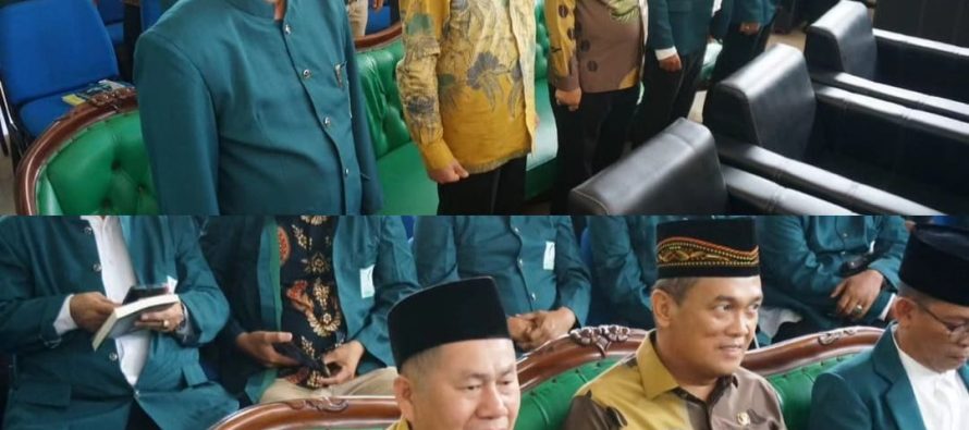 PELANTIKAN PENGURUS WILAYAH DAN PENGURUS DAERAH AL-JAM’IYATUL WASHLIYAH SUMATERA SELATAN TAHUN 2023