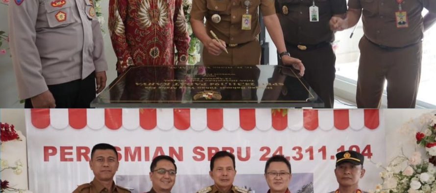 PELAKSANAAN PERESMIAN SPBU 24.311.194. PADAT KARYA KOTA PRABUMULIH