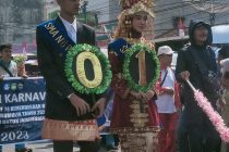 KARNAVAL DALAM RANGKA MEMPERINGATI HUT RI KE-78 DI KOTA PRABUMULIH TAHUN 2023