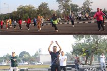 KEGIATAN SENAM JUM’AT PAGI BERSAMA DI LINGKUP PEMERINTAH KOTA PRABUMULIH