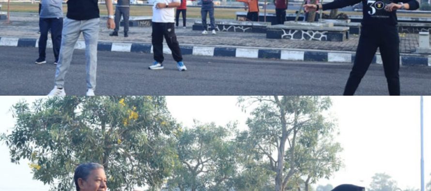 KEGIATAN SENAM JUM’AT PAGI BERSAMA DI LINGKUP PEMERINTAH KOTA PRABUMULIH
