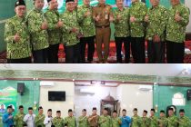 PEMBUKAAN PELATIHAN PENGURUSAN JENAZAH DI MASJID AGUNG NURARAFAH PRABUMULIH