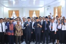 Pelantikan/Pengambilan Sumpah dan Penyerahan SK Pegawai PDAM Tirta Prabujaya Kota Prabumulih