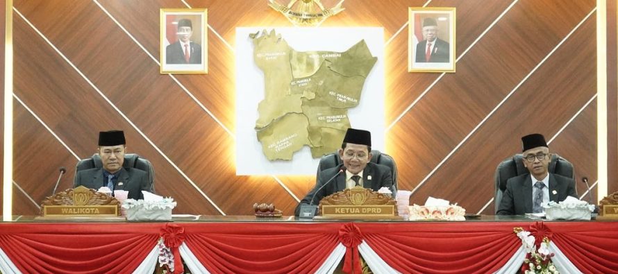 Rapat Paripurna ke XXXIII Masa Persidangan ke III DPRD Kota Prabumulih