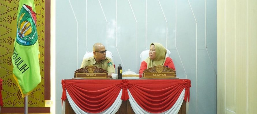 Gladi Rapat Paripurna Ke III Masa Persidangan Ke I DPRD Kota Prabumulih Tahun 2023
