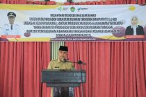 Pembukaan Acara Kegiatan Bimtek Penyuluhan Keamanan Pangan Bagi Pelaku Usaha Industri Rumah Tangga Pangan (IRTP) Kota Prabumulih