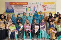 Kunjungan ke Posyandu Merpati Desa Muara Sungai Kecamatan Cambai Prabumulih