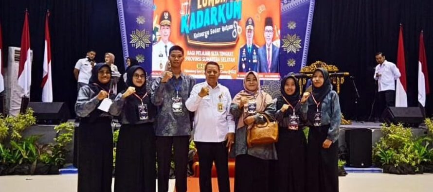 Kota Prabumulih ikut ambil bagian dalam Lomba Keluarga Sadar Hukum (Kadarkum) di Palembang