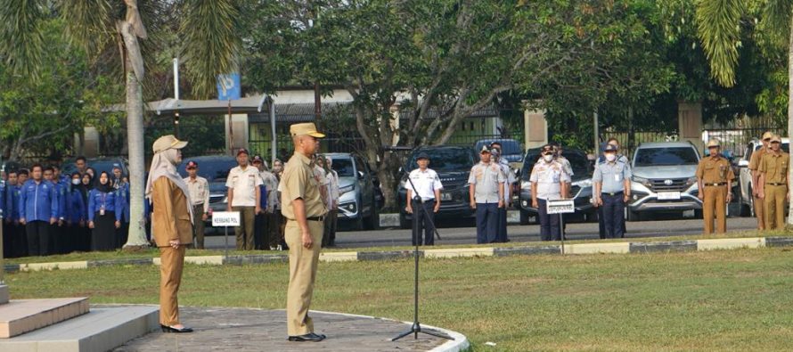 Apel Bulanan di Lingkungan Pemerintah Kota Prabumulih