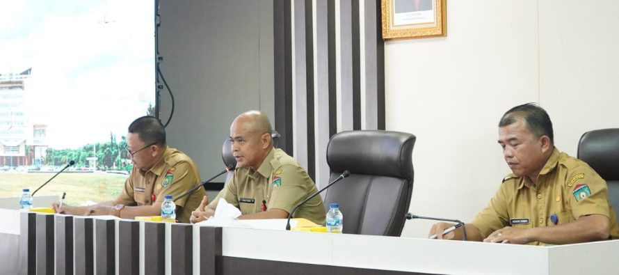 Rapat bulanan Pemerintah Kota Prabumulih