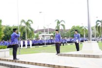 Upacara Bendera HUT Korpri Ke 52 Tahun 2023 Pemerintah Kota Prabumulih.