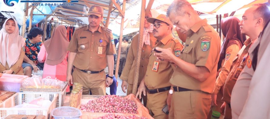 Operasi Pasar Tim Satgas Ketahanan Pangan Kota Prabumulih
