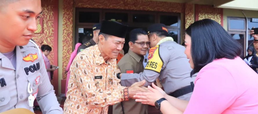 Kegiatan Serah Terima Jabatan Kapolres Prabumulih
