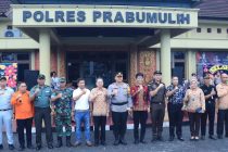 Kegiatan Apel Gelar Pasukan Operasi Lilin Musi 2023 Kota Prabumulih