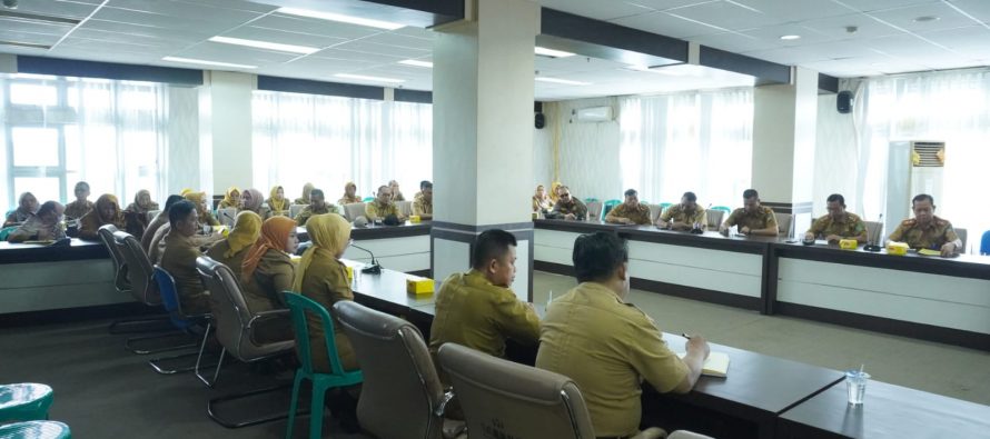 Kegiatan Rapat Persiapan Pemilu Tahun 2024 Pemerintah Kota Prabumulih