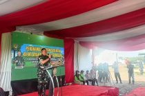 kegiatan penanaman pohon di Desa Benakat Kabupaten Pali