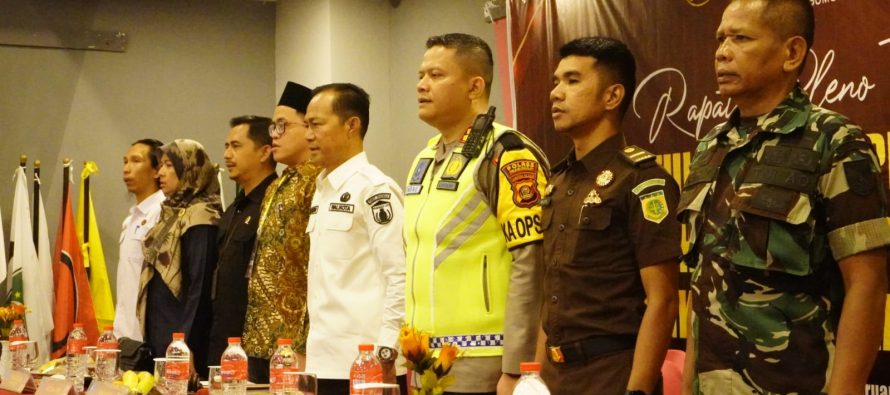 Kegiatan Pembukaan Rapat Rekapitulasi Hasil Perhitungan Perolehan Suara di Tingkat Kota Prabumulih