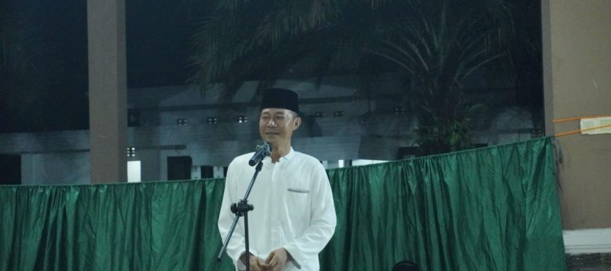 FORKOPIMDA kota Prabumulih Menggelar Sholat isya Tarawih Berjamaah dan Pengarahan Safari Ramadhan