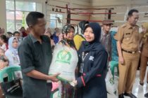 SERAHKAN BANTUAN CBP TERAKHIR, PJ WALIKOTA PRABUMULIH USAHAKAN PROGRAM TETAP BERLANJUT