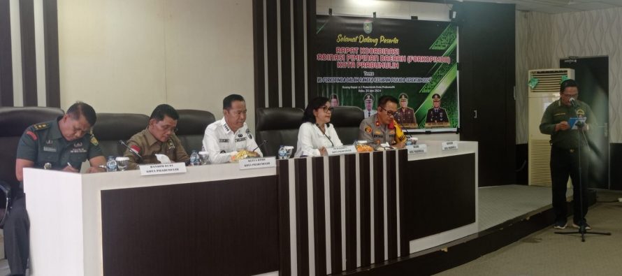 Staf Ahli Walikota Prabumulih Mulyadi Karoman, M.Si mewakili Pj Walikota Prabumulih menghadiri acara Peringatan Hari Anti Narkotika Internasional (HANI) Kota Prabumulih Tahun 2024