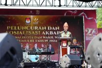 Peluncuran Dan Sosialisasi Akbar Pemilihan Walikota dan Wakil Walikota Prabumulih Tahun 2024