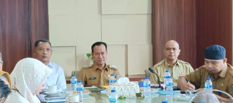 Pemerintah Kota Prabumulih kembali mengikuti rapat kordinasi (Rakor) mingguan pengendalian inflasi daerah