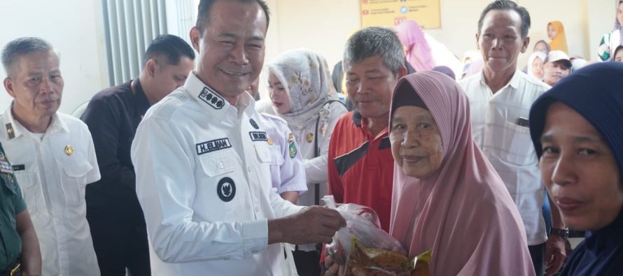 Pemerintah Kota Prabumulih lakukan kegiatan aksi lapangan melalui Gerakan Pangan Murah dan Pasar Murah
