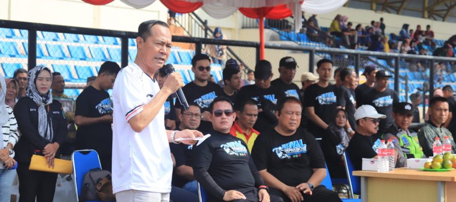 Kegiatan Penjabat Walikota Prabumulih H. Elman Hadiri Pembukaan Festival Sepakbola U-10 & U-12 KNPI CUP 2024